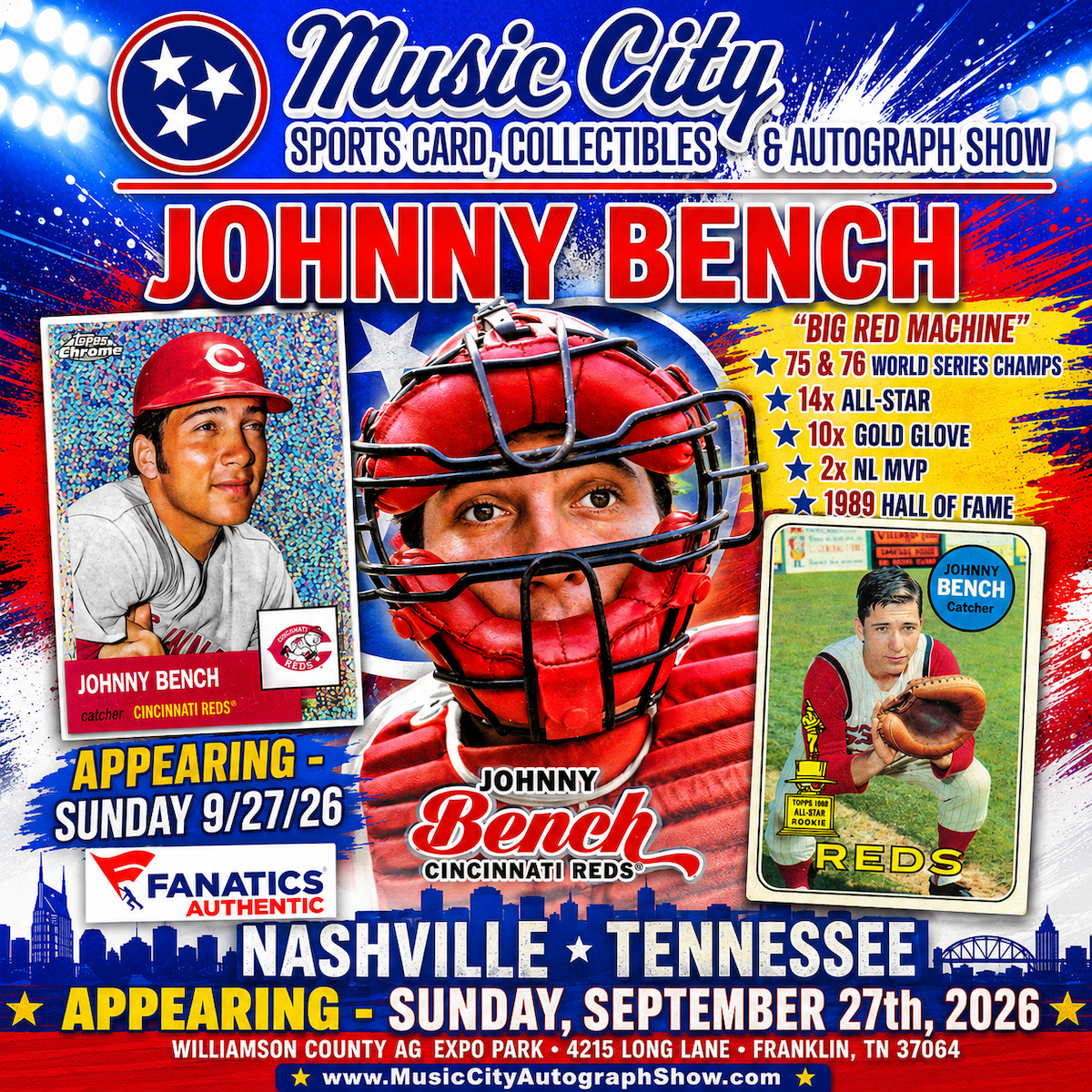 JOHNNY BENCH