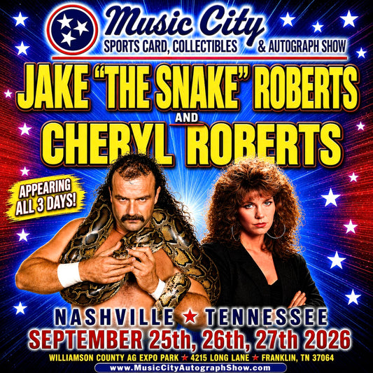 JAKE "THE SNAKE" ROBERTS & CHERYL